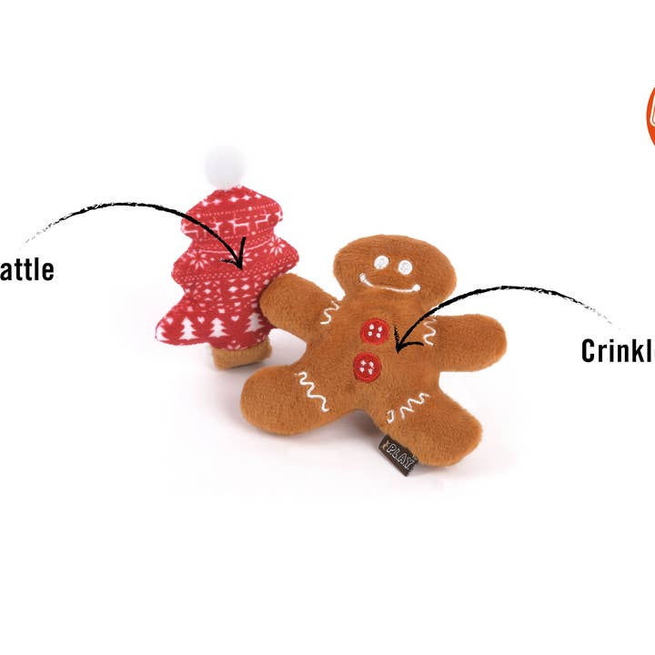 In Vogue Pets – wholesale Pet plush toy – Dog – Feline Frenzy Meowy Christmas1