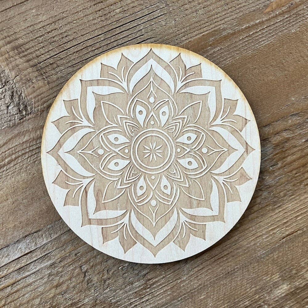 Zen and Meow - Vente Grilles de cristaux - Grille en cristal Mandala #24