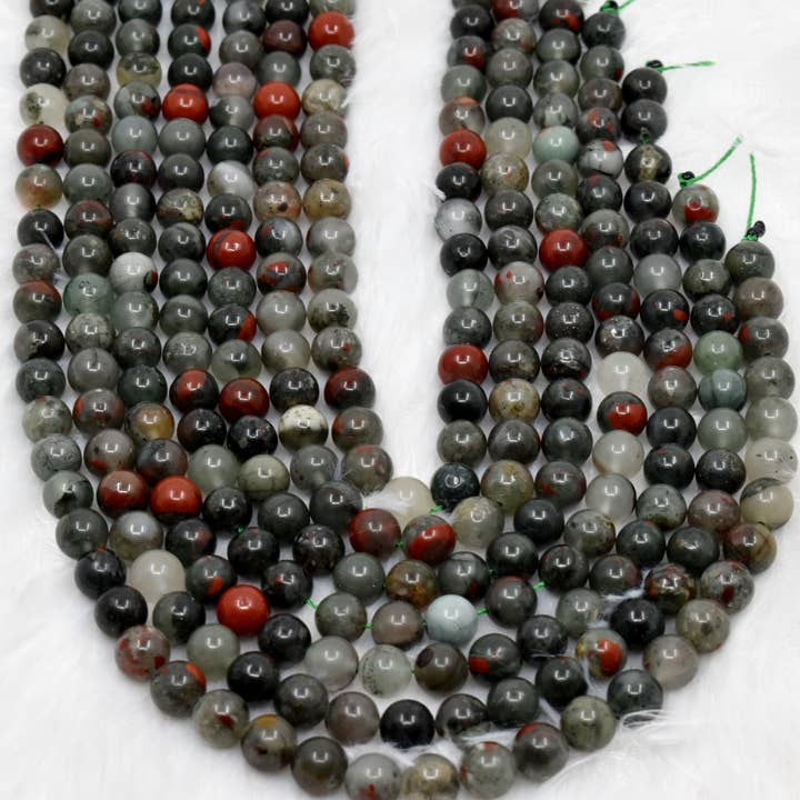 Conglomerate Round Beads, Crystal Bead Jewelry 6-10mm for wholesale by AK Healing Crystals