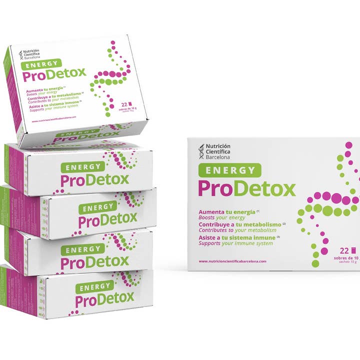 EnergyProDetox Paket 6 enheter för wholesale av Nutricion Cientifica Barcelona