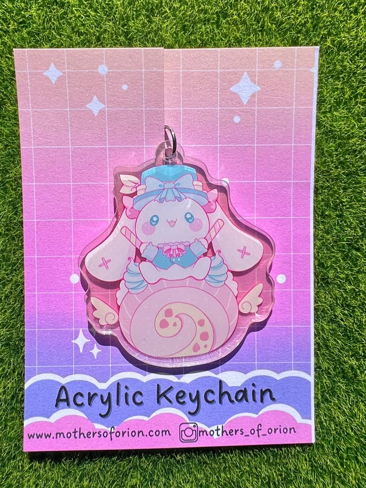 Sanrio Cake Keychain Cinnamoroll for wholesale by Mothers Of Orion