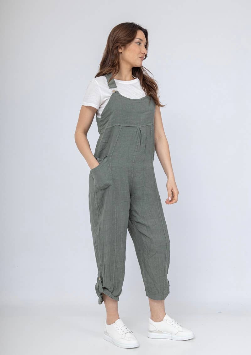 LINEN & COTTON HOUSE - Wholesale Overalls – Women's - 05400 OVERALLS IN LINEN14