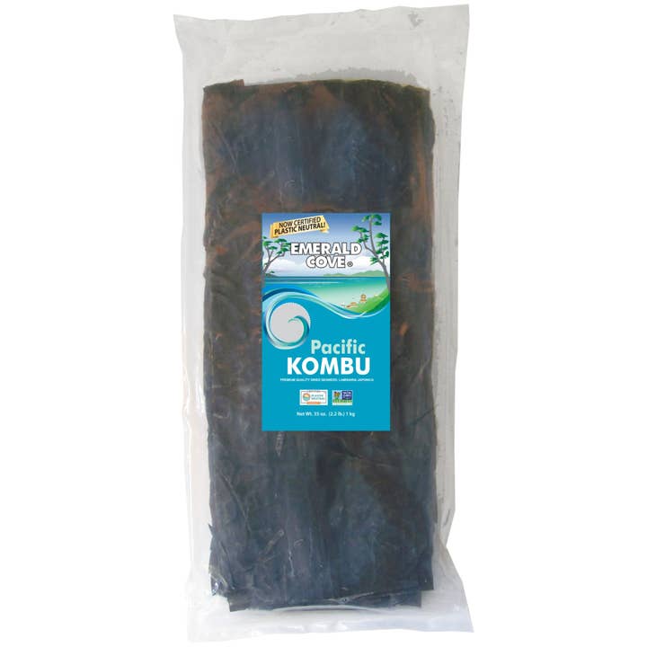 Emerald Cove Kombu Seaweed, Dried, Edible, Pacific for wholesale by Great Eastern Sun Trading Company