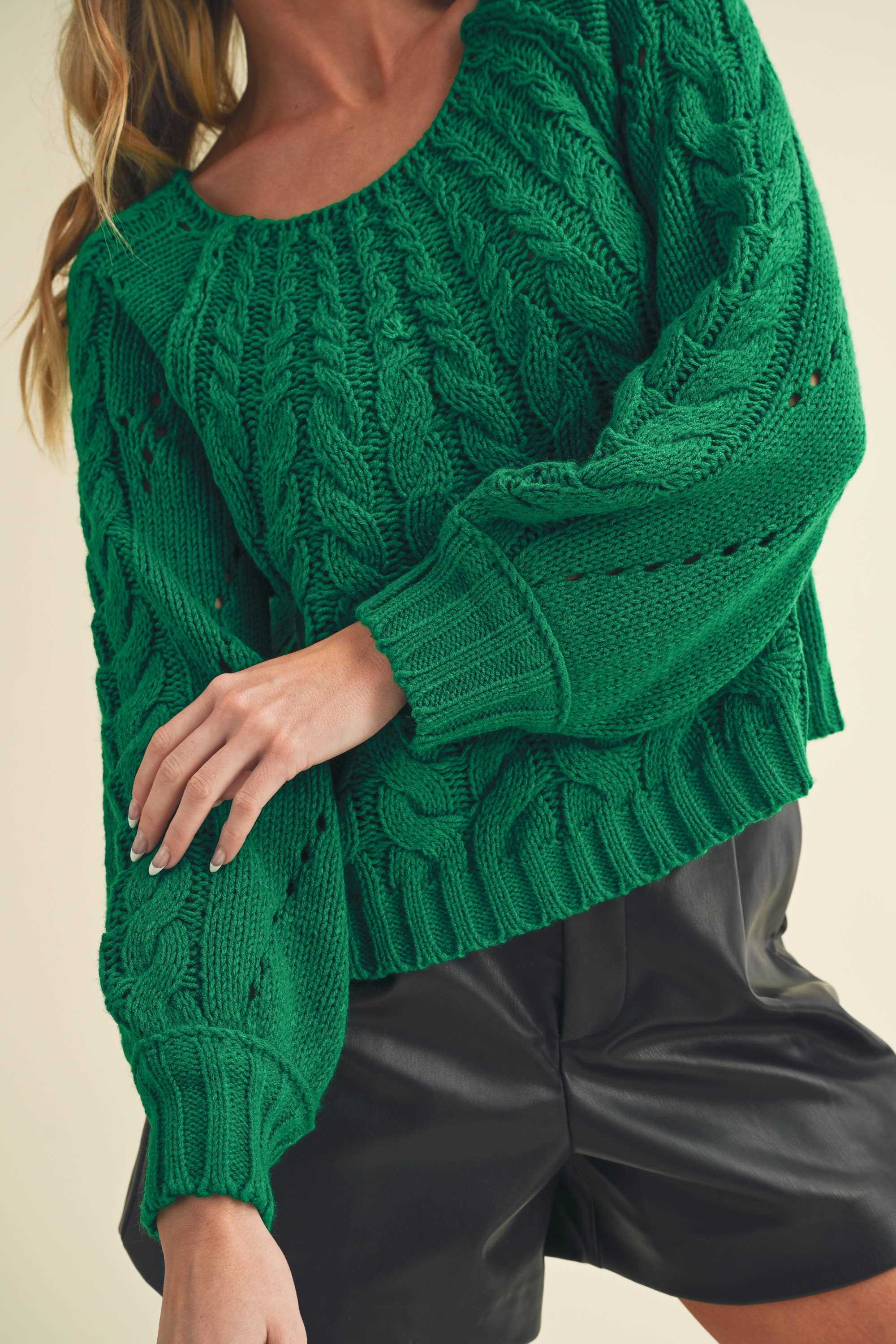 AEMI + CO – Großhandel Strickpullover – Damen – 3158DK Tally Pullover 720