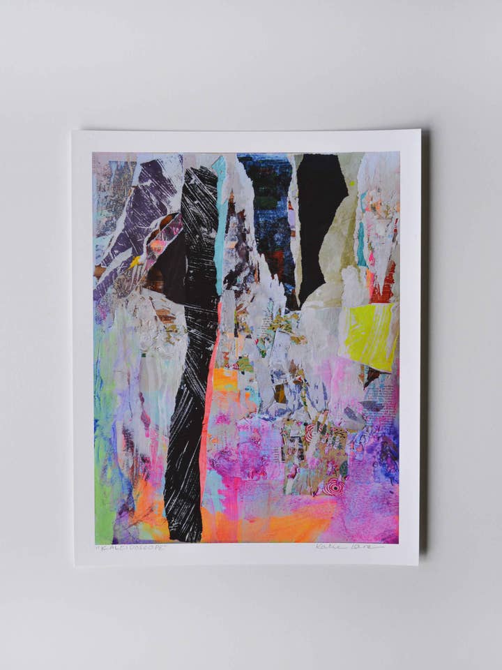 "Kaleidoscope" Textural Giclée Print (multiple sizes) for wholesale by KT Lane Studio