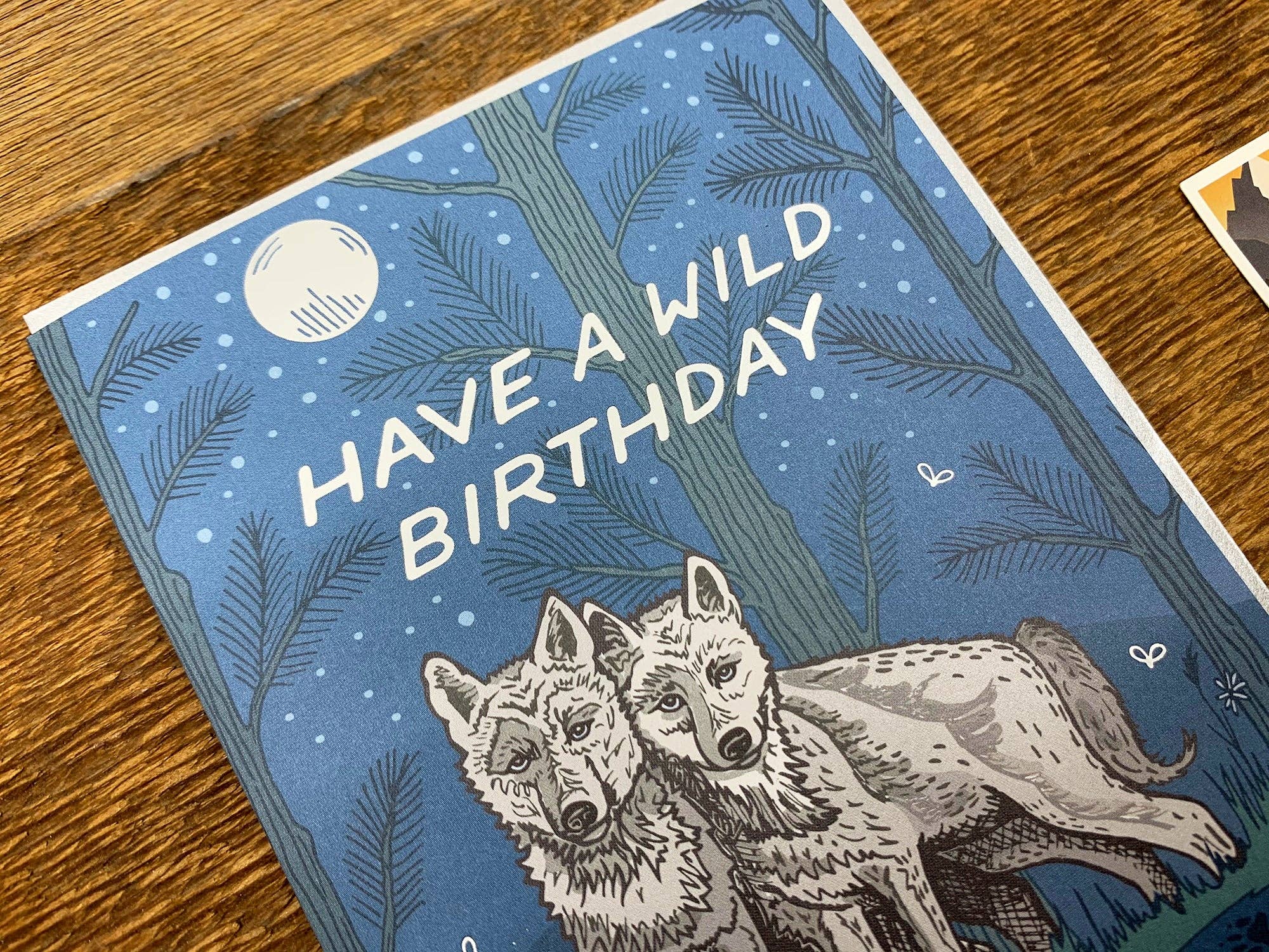Noteworthy Paper & Press - Vente Cartes d'anniversaire - Carte d'anniversaire Wild Wolves3