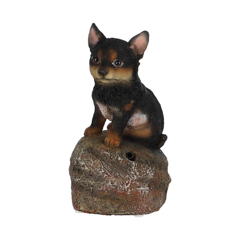 Esschert Design USA - Vente Bibelots/décorations d'extérieur - Chiens d'accueil à détecteur de mouvement, 4 styles d'assistance2