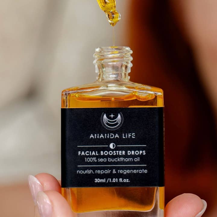 Ananda Life Sea buckthorn Facial Booster drops for wholesale by Ananda Life