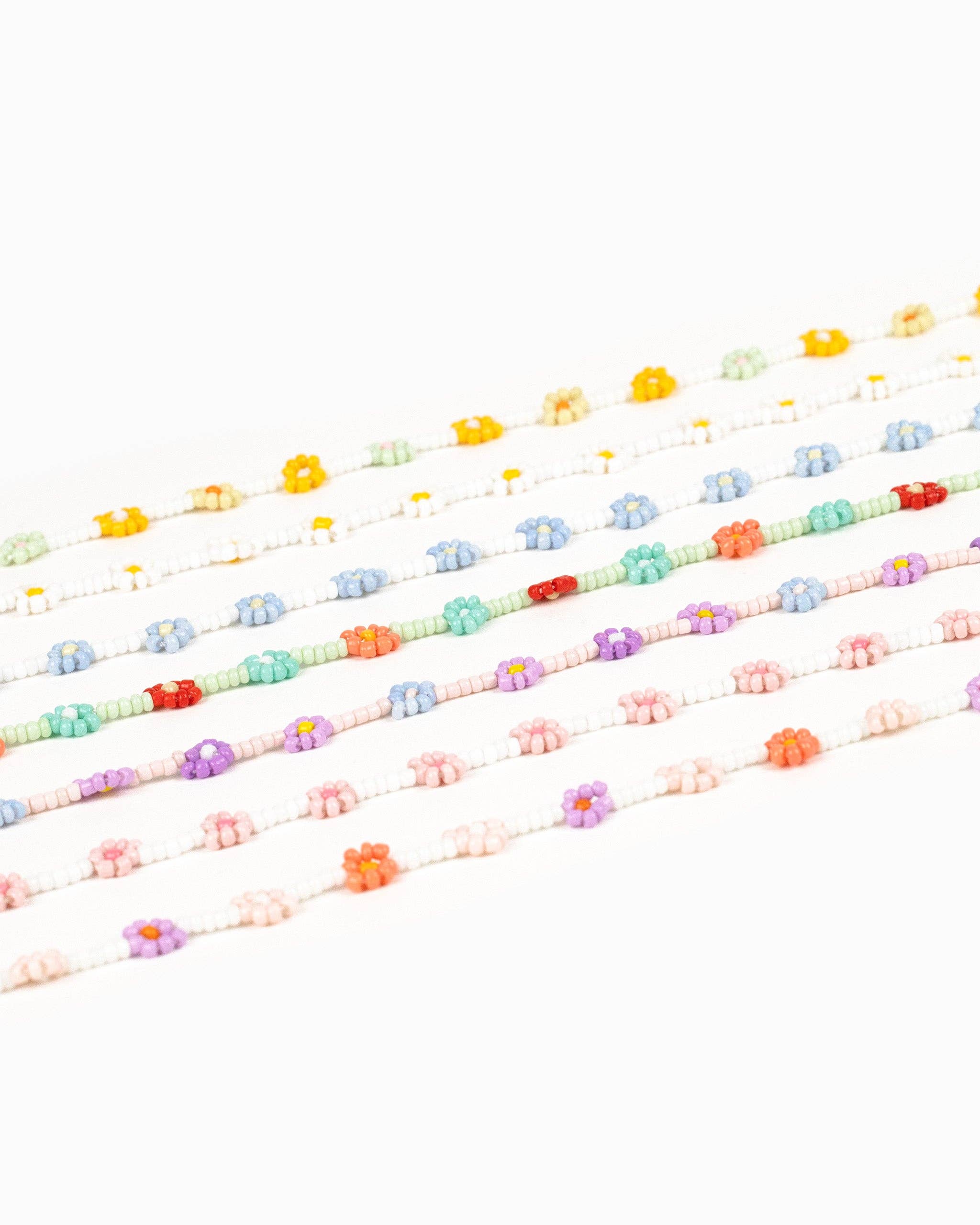 Sessori - Vente Collier de perles - Collier de perles en verre Tropic Fruit Flower11