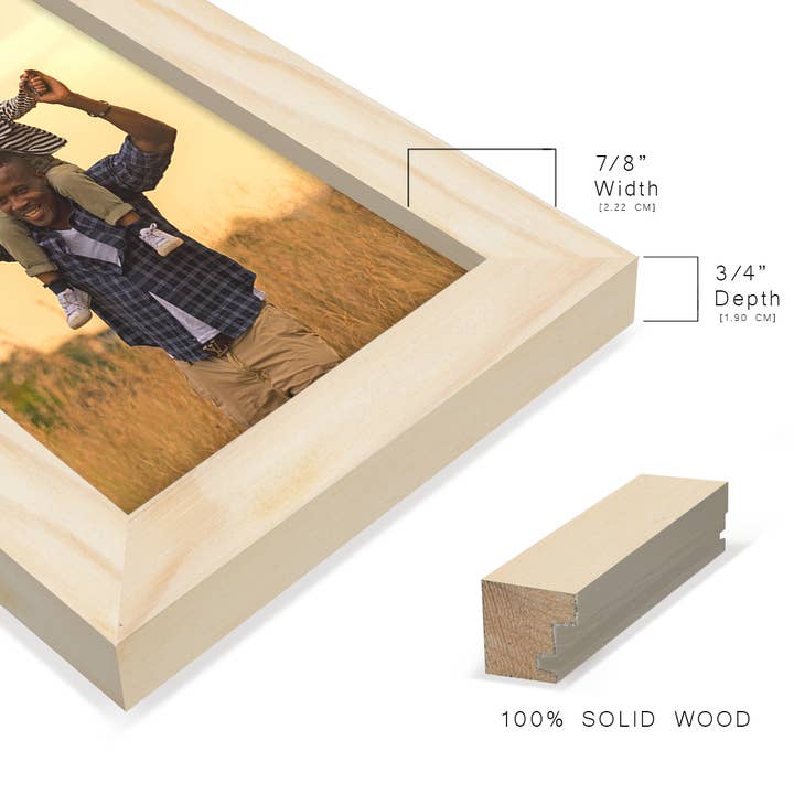 Wexford Home - Wholesale Picture Frame - Photo Frame. Real Wood with Woodgrain, Palo Santo
