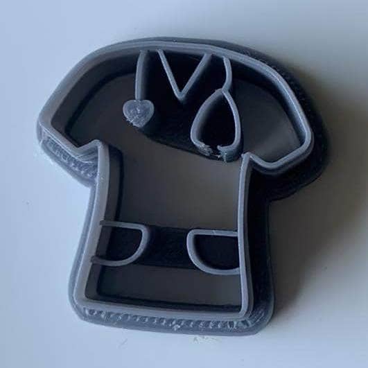 Cutter d'infirmière | cutter en argile polymère | cutter en argile | cutter d'argile d'infirmière pour la vente par Roussell Prints and Demand LLC