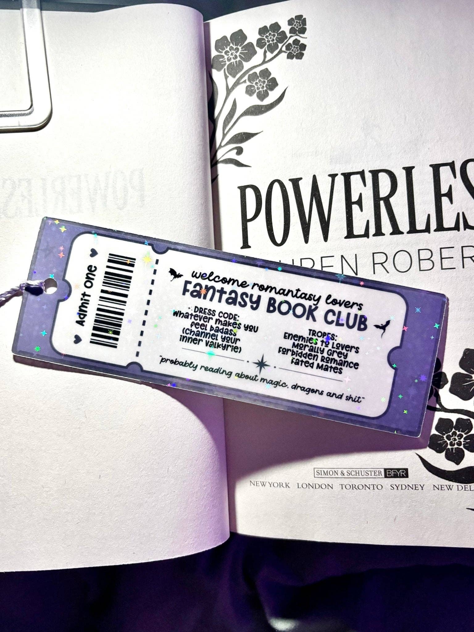 Awfullynerdy.co - Wholesale Bookmark - Fantasy Book Club Bookmark2