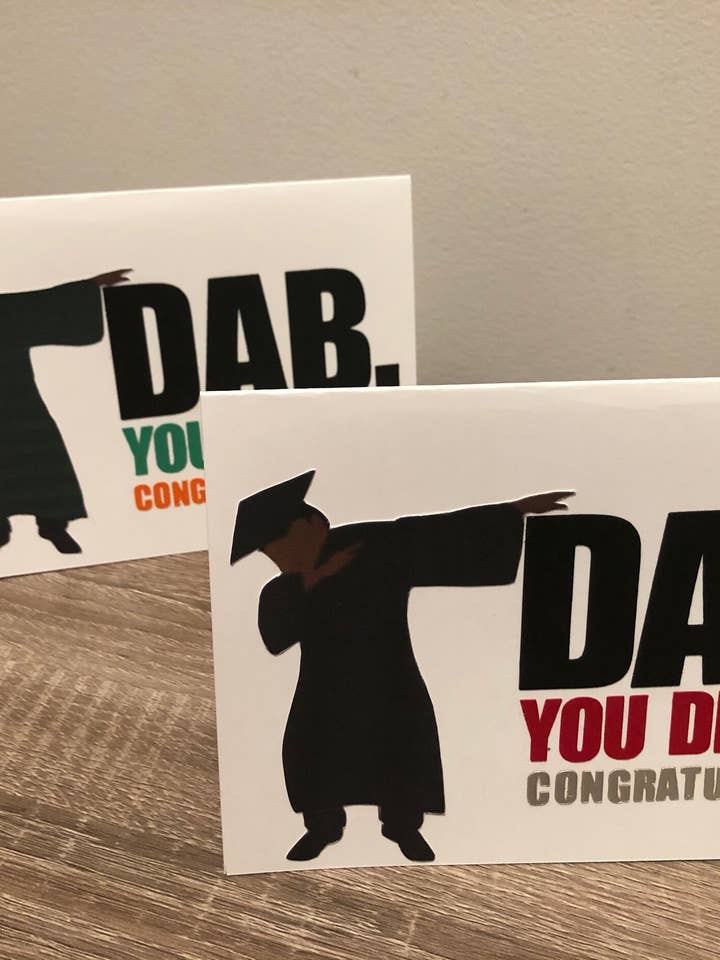 Dab. Graduation Card for wholesale by D. Johnson & Co Greetings
