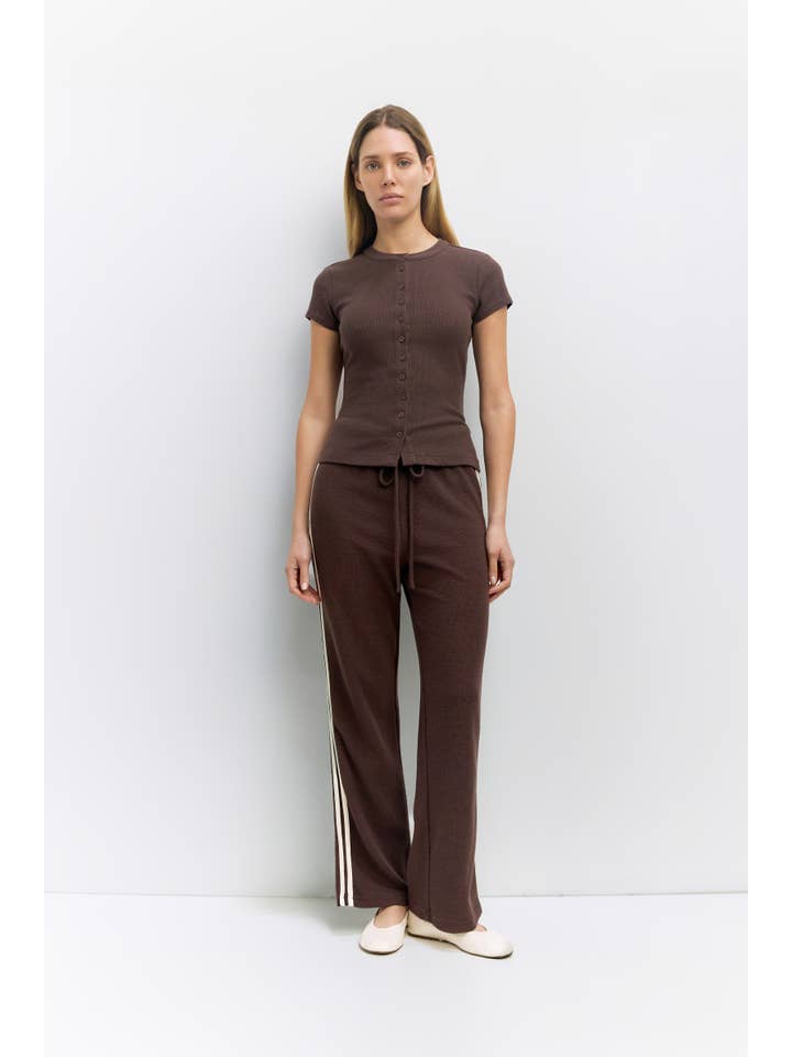 MOD REF - Wholesale Pants - Women's - The Enzo Pants | Women's Wide-Leg Thermal Sport Pants