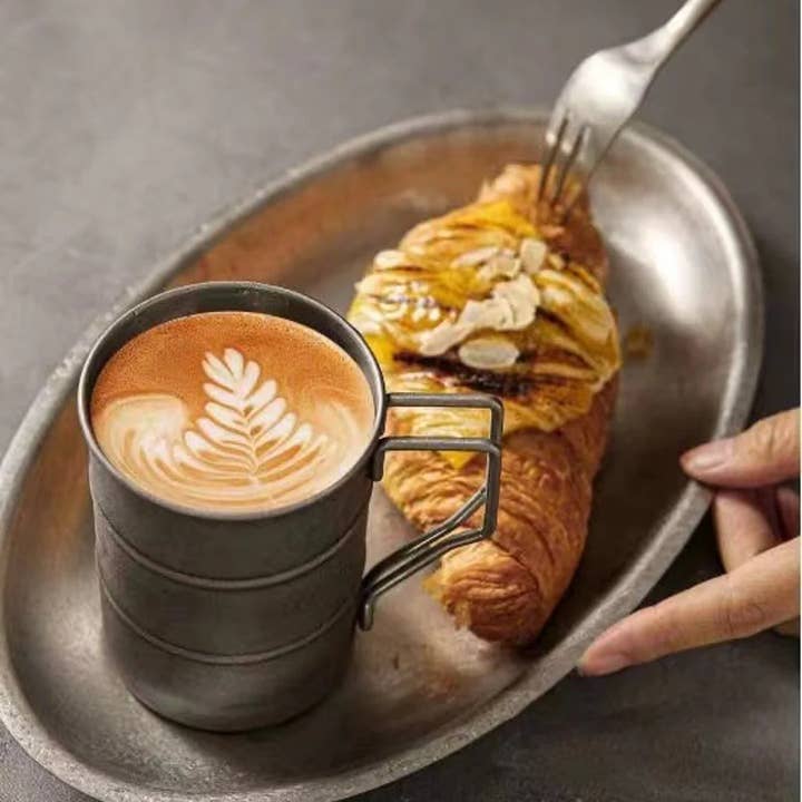 Fiona Accessories - Venta al por mayor Taza - Taza de café para camping con doble asa de 370 ml7