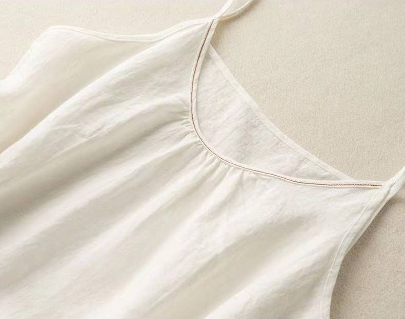 Hope & Sunshine - Wholesale Tank Top - Women's - Cotton Linen Camisole Tank Top18