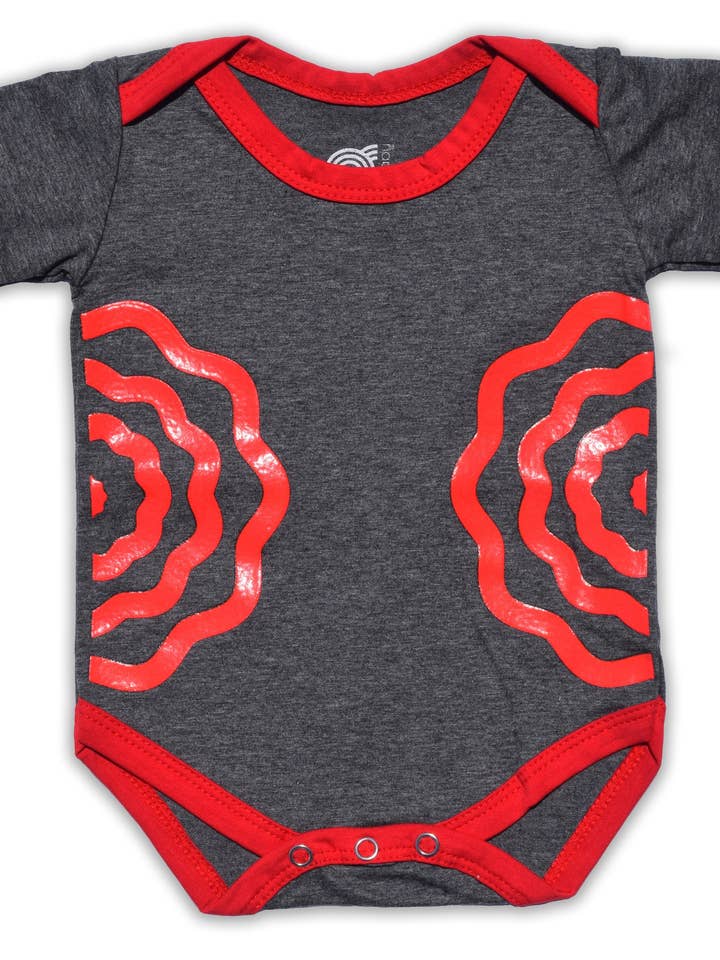 Body antidérapant Wavy Days pour la vente par Grip-a-Baby