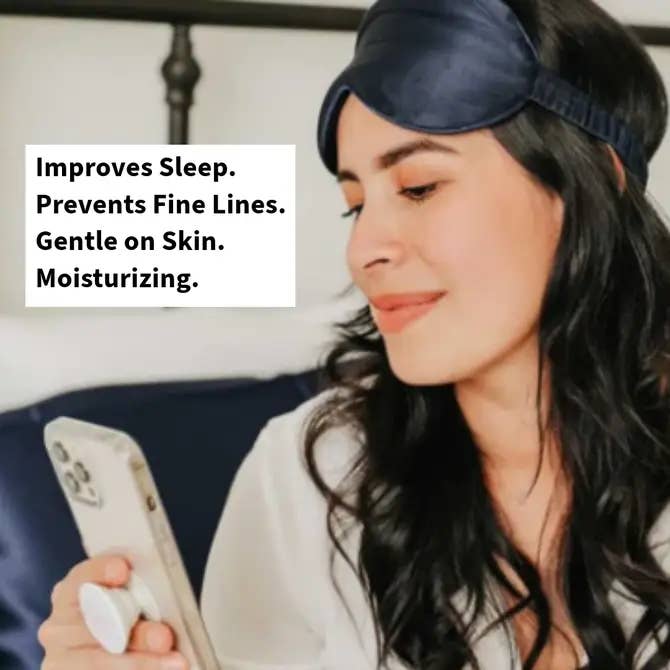 PURE SOL. - Wholesale Sleep/Eye Mask - Blissful Sleep Mulberry Silk Eye Sleep Eye Mask - Ivory