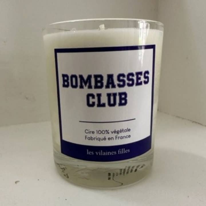 Les Vilaines Filles - Wholesale Jar/Filled Candle - "Bombasses Club" Candle0
