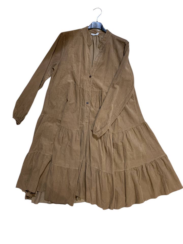 LINEN & COTTON HOUSE - Wholesale Overalls – Women's - CORDUROY PINWALE DRESS 30894