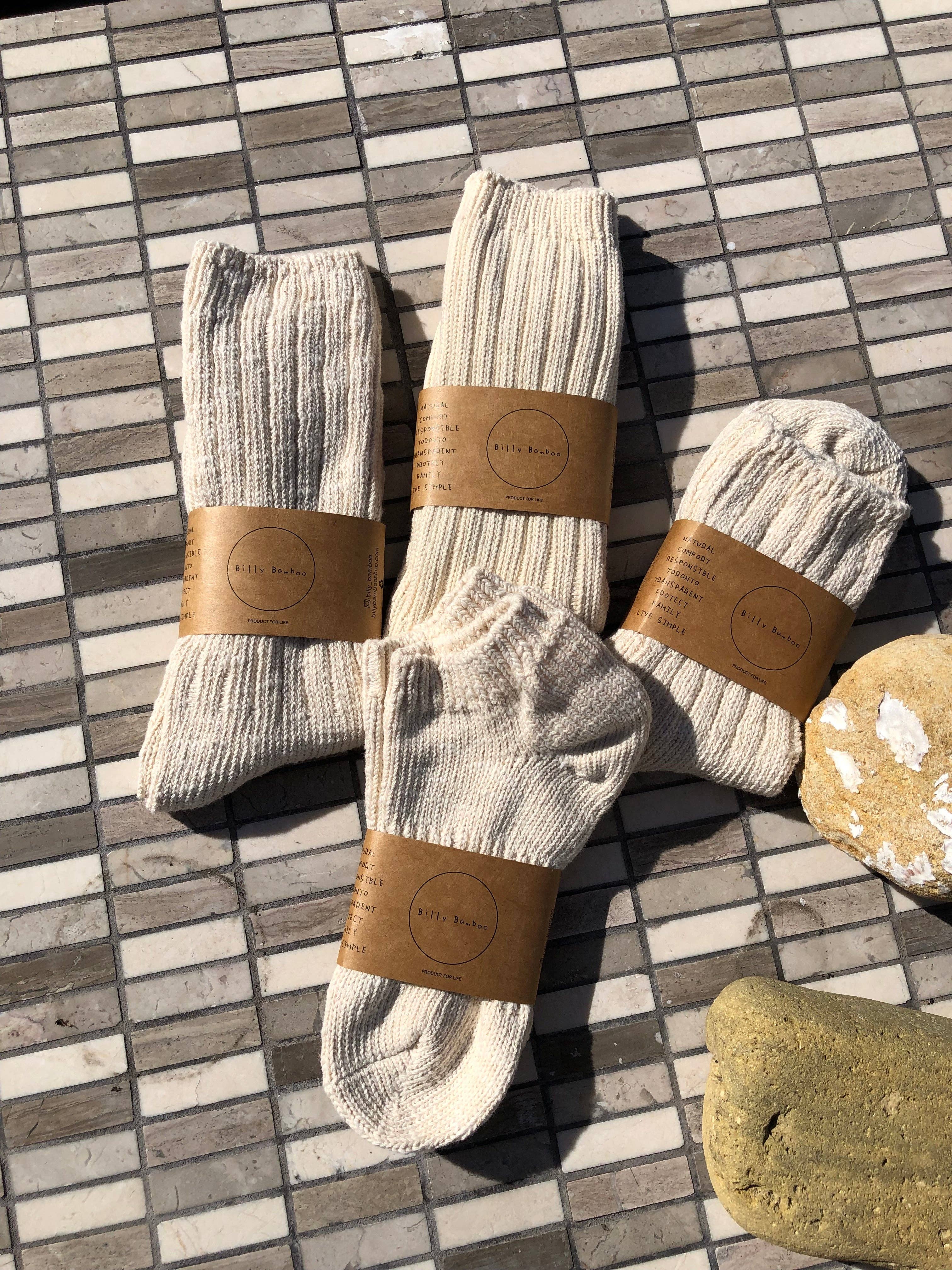 Billy Bamboo - Wholesale Socks - Unisex - SLUB COTTON SOCKS10