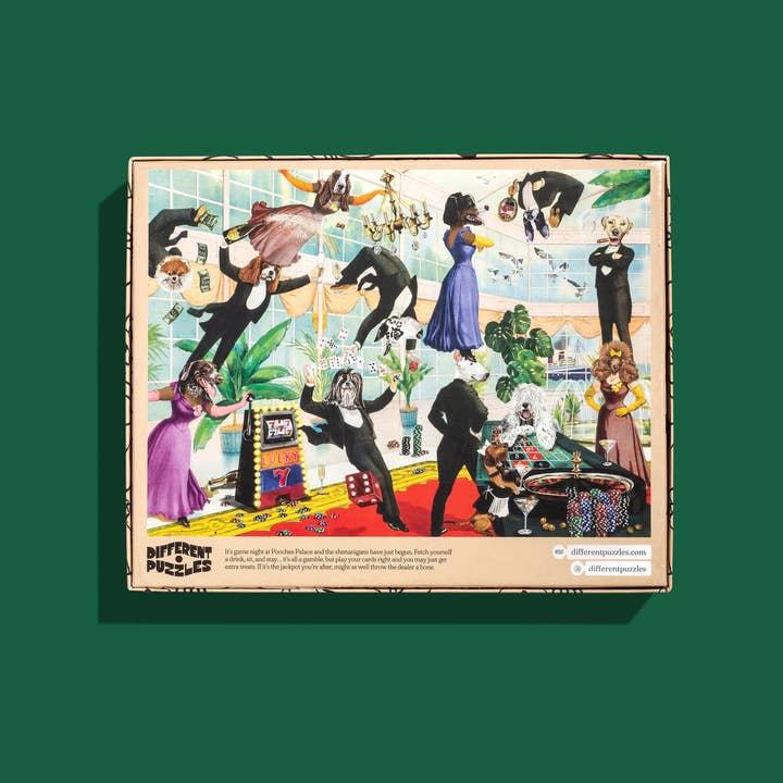 Different Puzzles - Wholesale Puzzle - Adult - Pooches Palace – 1,000 pieces4