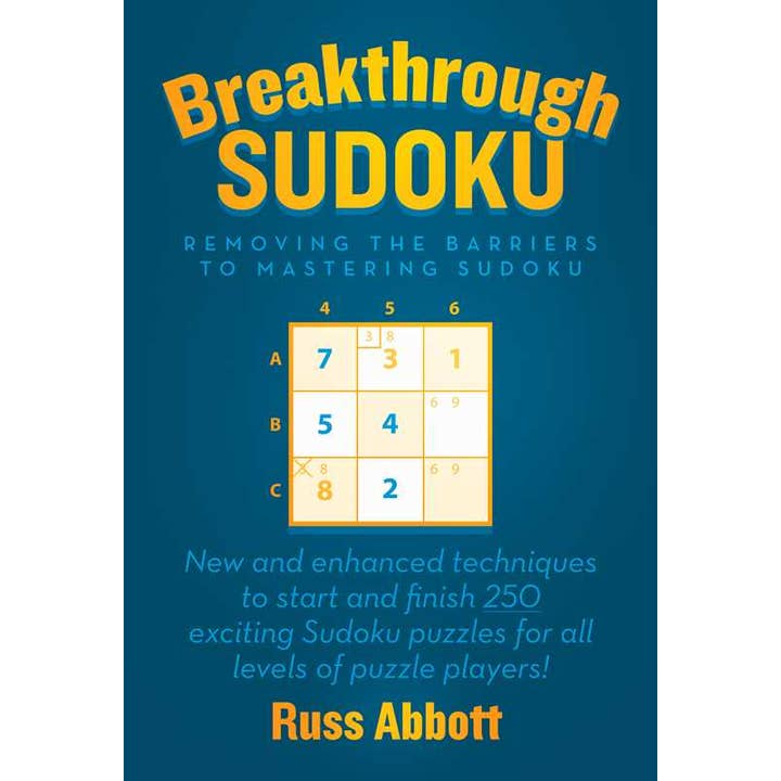 Breakthrough Sudoku by Russ Abbott for wholesale by Simon & Schuster