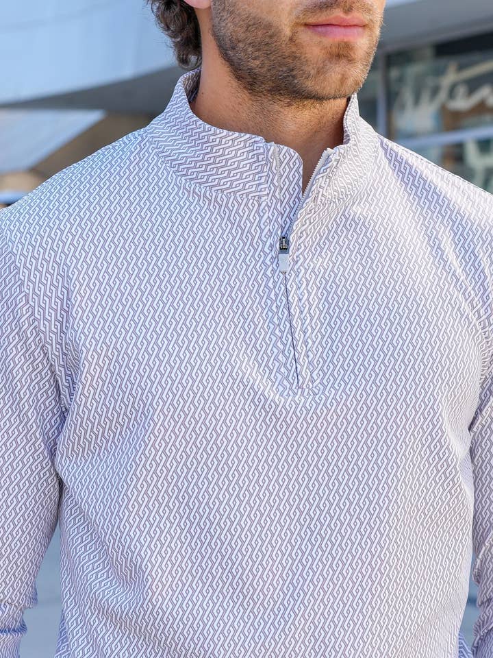 USA Palm - Wholesale Sweatshirt - Unisex - Cloud 1/4 Zip26