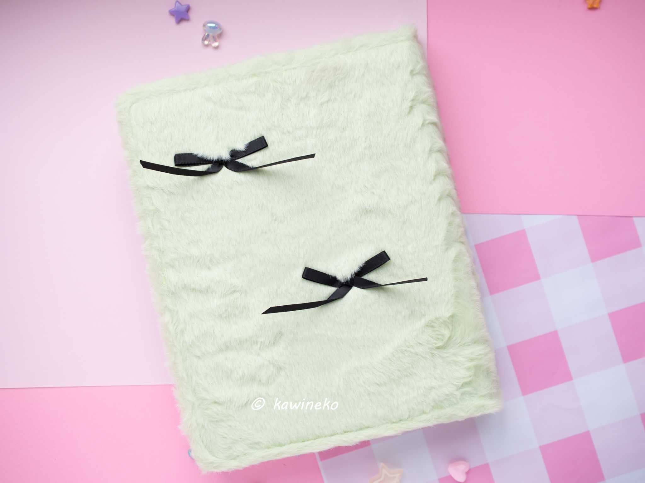 Kawineko - Wholesale Binder - cute plush A5 binder with inserts can fit 80 photocards12