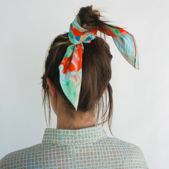 STATE The Label - Wholesale Bandana – Women's - PAINTED QUILT BANDANA2