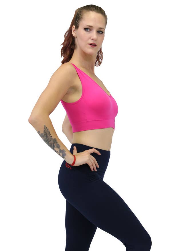 Navy 5" High Waist Ankle Leggings for wholesale by Comfy Forever