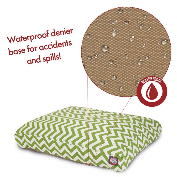 Majestic Pet Products – cama - Cão por atacado – Cama retangular para cães Chevron126