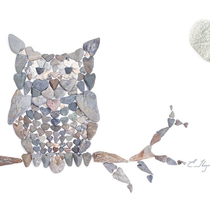 Love Rocks Me® - Wholesale Art Print - Wildlife art | Owl art print1