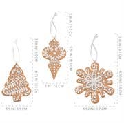 Kurated Korner - Vendita all'ingrosso Set di decorazioni  - Set di 12 Decorazioni Pan di Zenzero AuldHome Design4