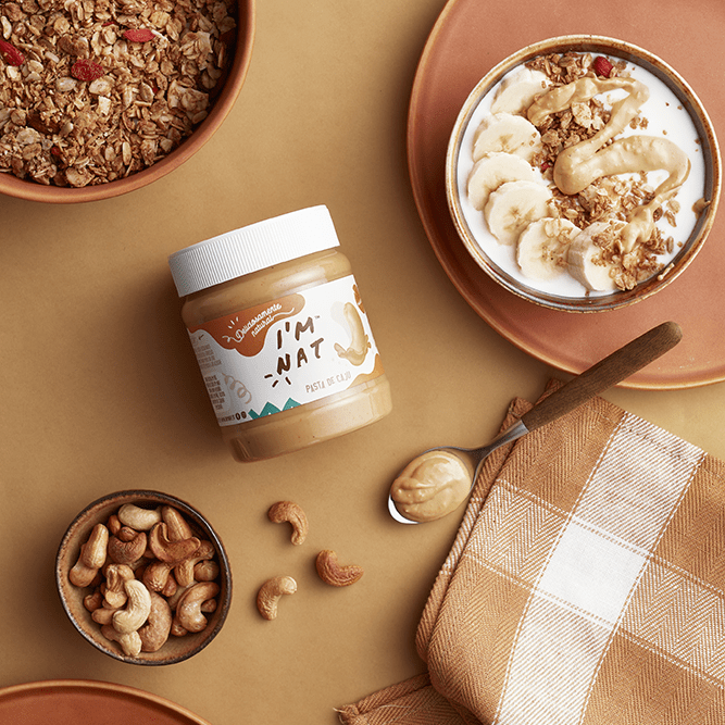 I'M NAT – Engroshandel Nøddesmør – Cremet cashewsmør 260 g2