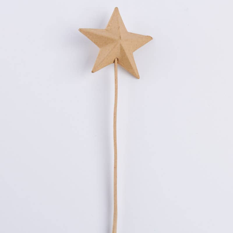Factory Direct Craft - Wholesale Craft Supplies - Paper Mache Star Wand for Crafts, Costumes, and Decorations3