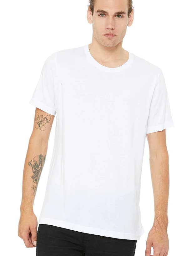 Personalizado - T-Shirts (Branco) Adulto, Bella+Lona, Algodão por atacado de Inklusive Printing, Designs & More