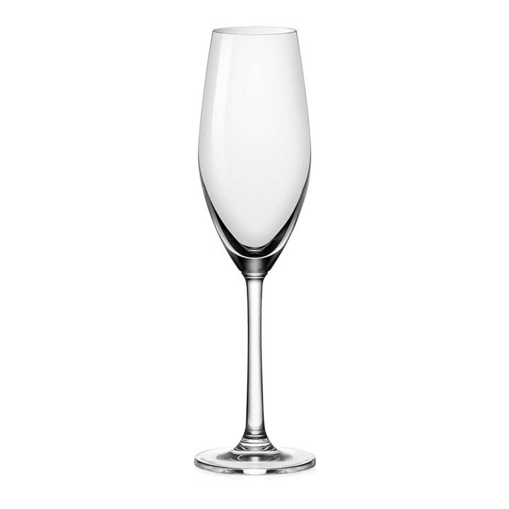 Clear Santé Flute Champagne 7.25oz / 210ml - 6pk (cost per glass) for wholesale on Faire1