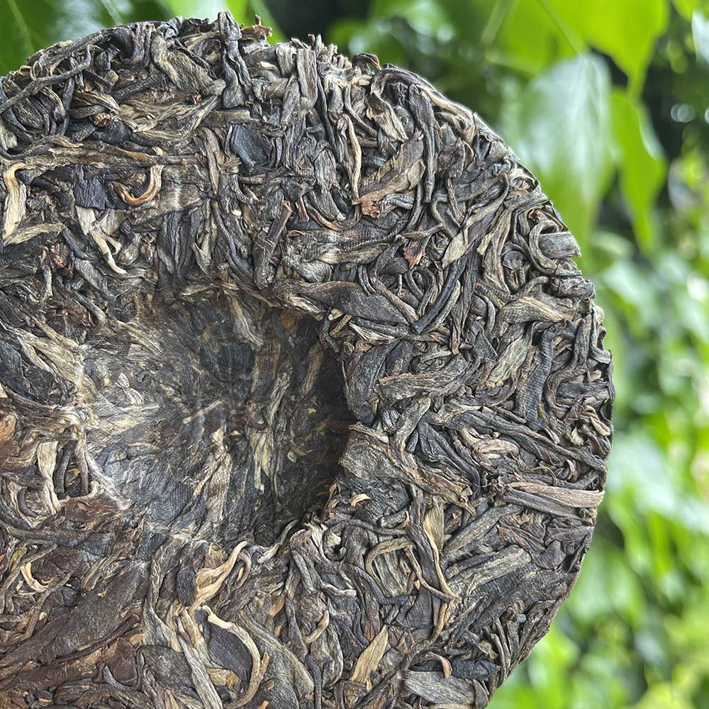 Tea soul - Wholesale Health/Detox Tea - Puer Sheng (raw) Tea Ban Zhang 2018 Cake 100g3