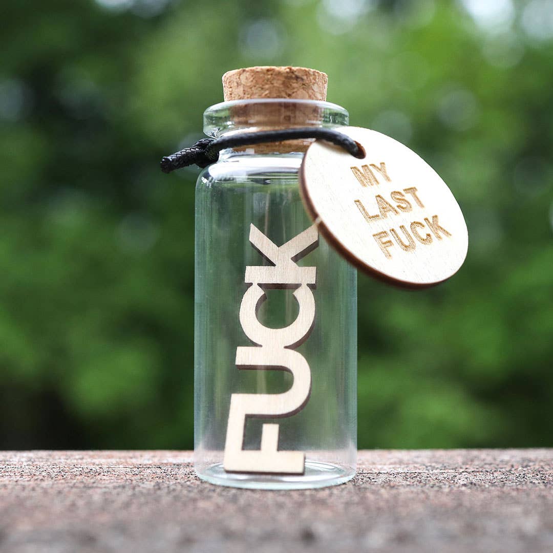 Bad Betty Greeting Co. - Wholesale Gag Gift/Novelty Gift - My Last Fuck Jar - Funny Novelty Gift3