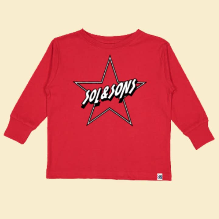 T-shirt à manches longues Spicoli pour la vente par Sol & Sons Coastal Kidswear