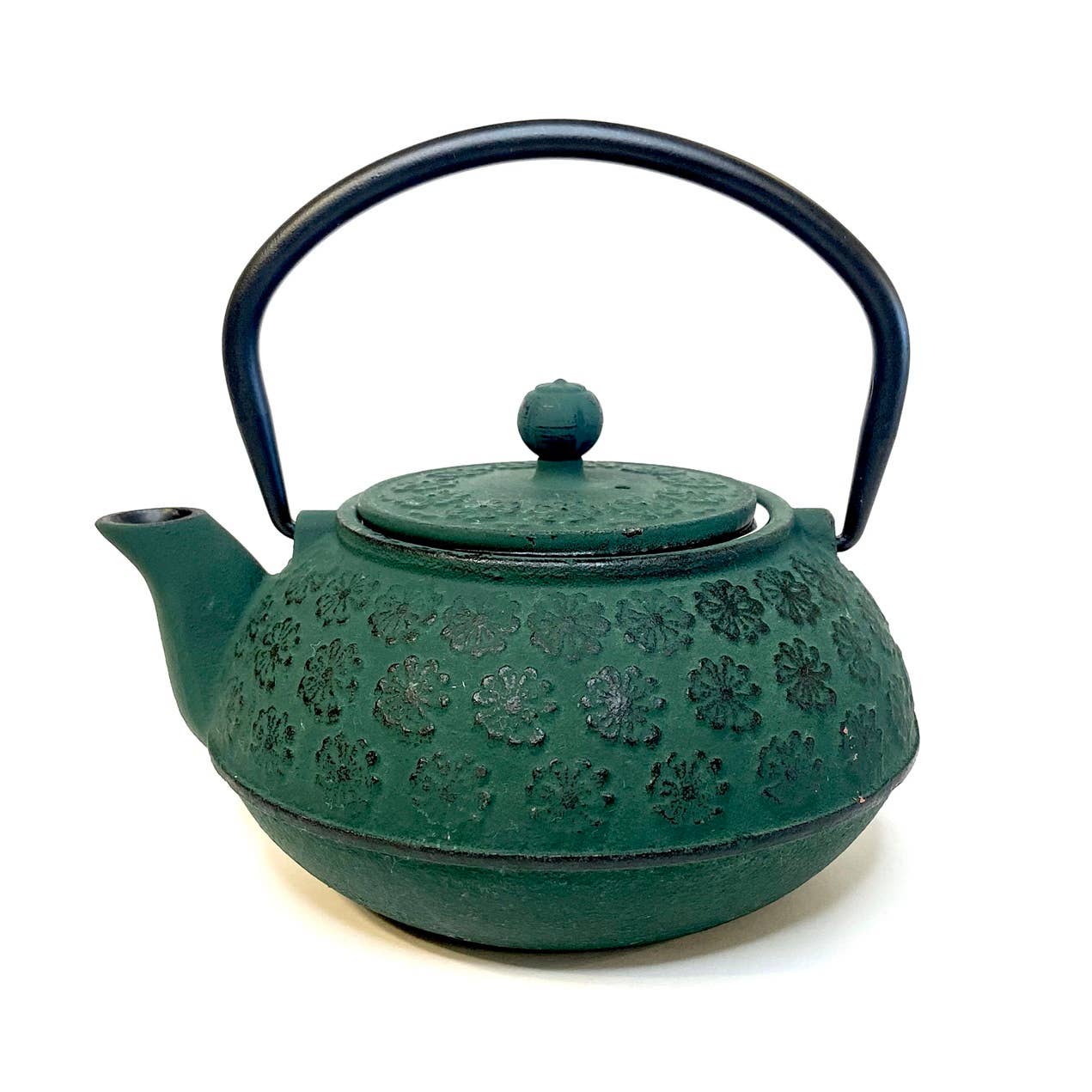 Telsaan Tea - Wholesale Tea Pot - Cast Iron Tea Pot, Forest, 20 oz