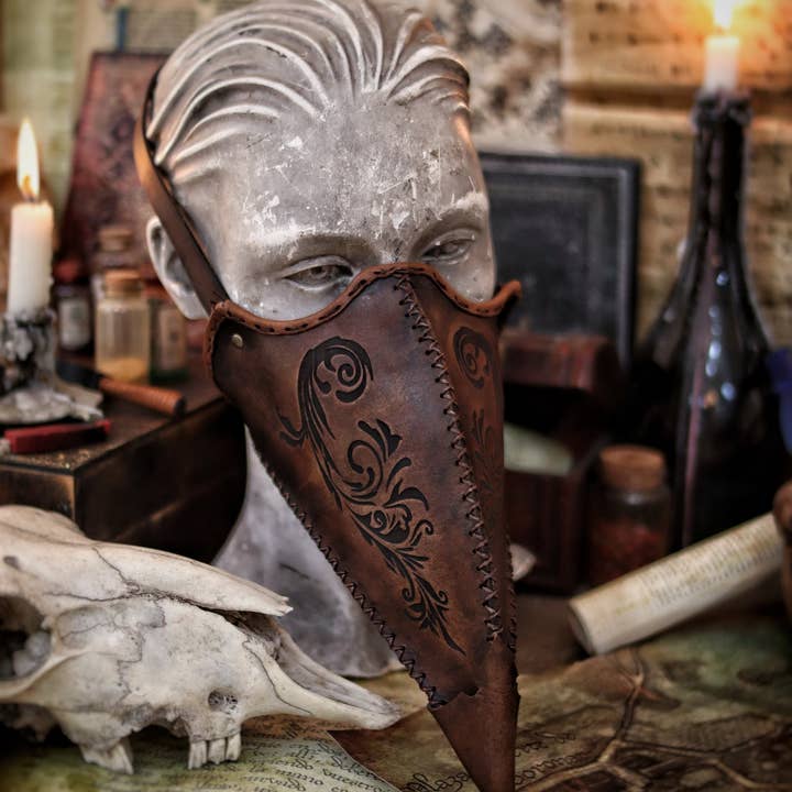 Outcast Props – Engroshandel Kostume - Voksen – Pest Half Mask