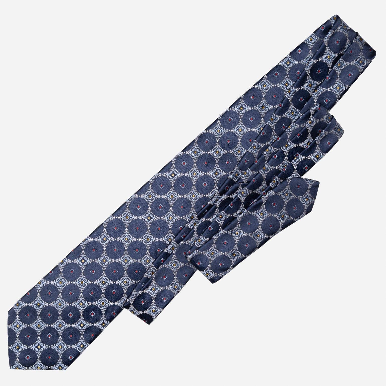 Elizabetta Made in Italy USA – wholesale Necktie – Men’s – Zuccari - Silk Jacquard Tie - Blue6