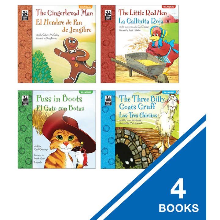 Carson Dellosa Education - Wholesale Early Reader Book (6-8) - Classic Fairy Tales Collection 2 Bilingual2