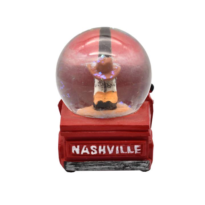 MID-SOUTH PRODUCTS - Wholesale Snow Globe - Nashville Snowglobe - Red Truck2