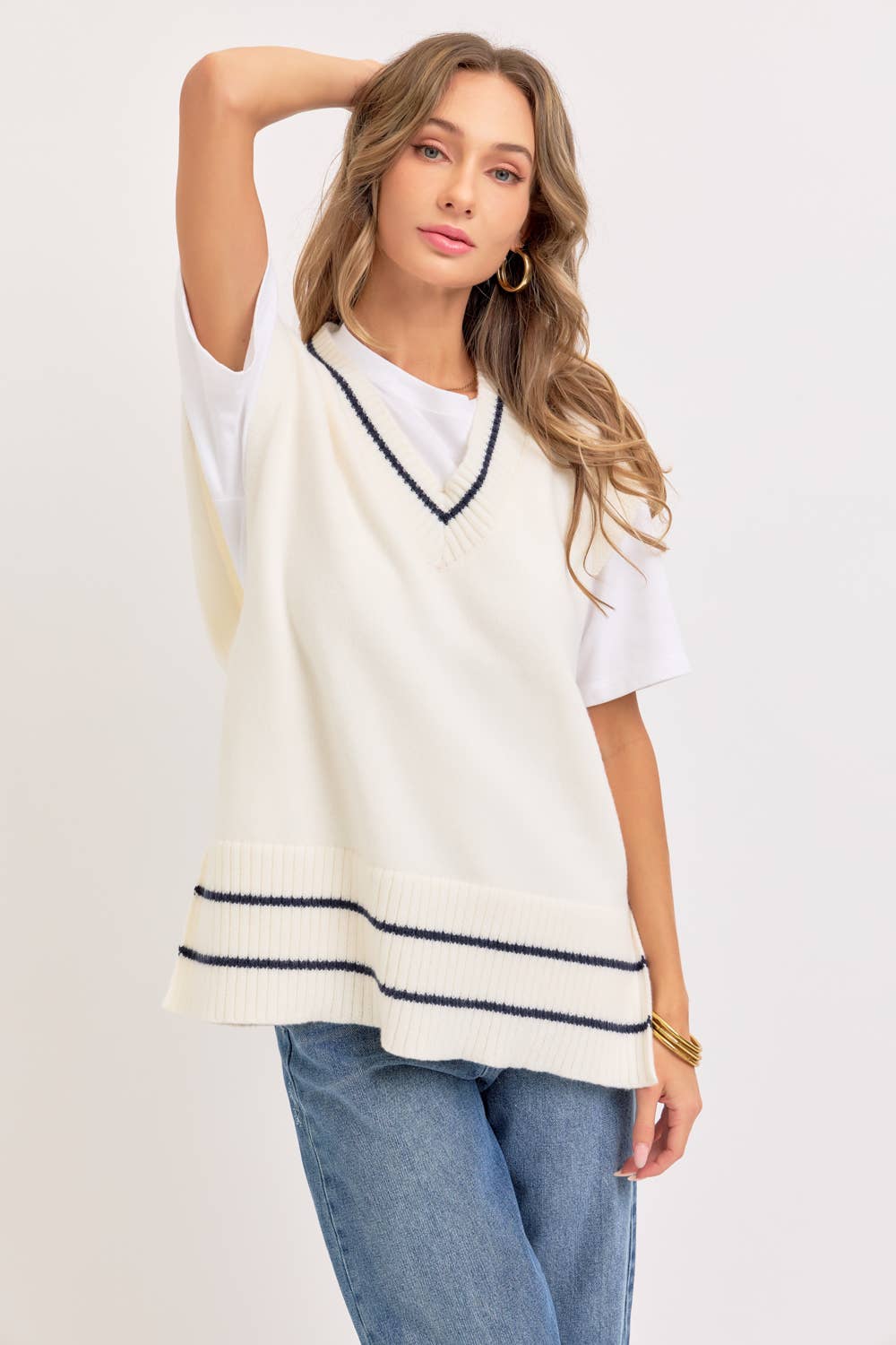 Sweet Lovely by Jen - Wholesale Knit Sweater - Women's - EFFORTLESSLY ESSENTIAL KNIT TOP/VEST10