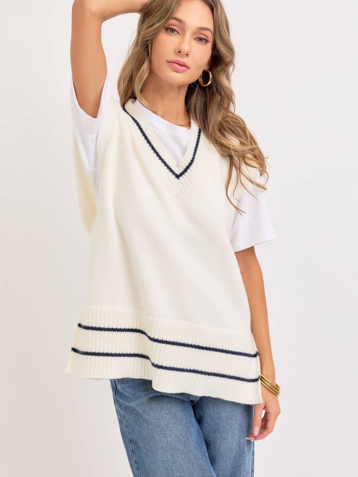 Sweet Lovely by Jen - Wholesale Knit Sweater - Women's - EFFORTLESSLY ESSENTIAL KNIT TOP/VEST10