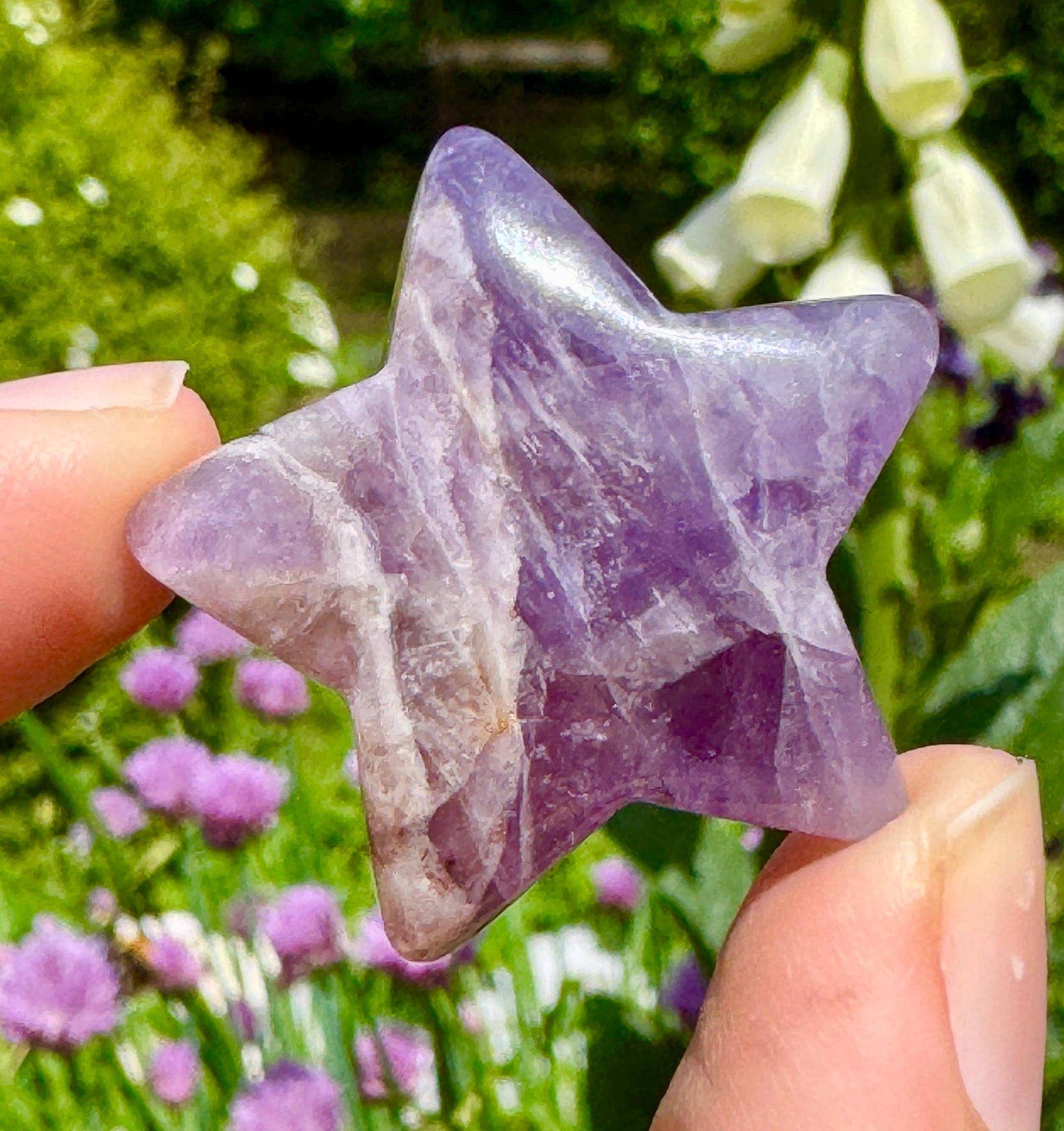 Elf Kendal Hippies - Wholesale Spiritual Stone/Crystal - Crystal star 3cm or 1.2inch by elf in UK Gemstone star gifts8