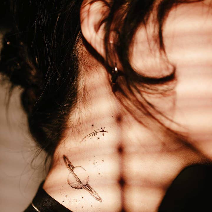 Space Temporary Tattoo for wholesale by PAPERSELF